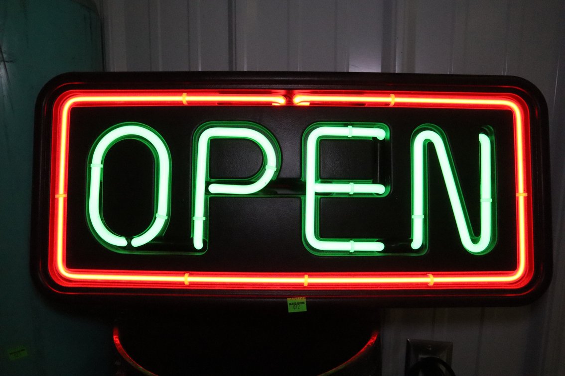 Neon Open Sign