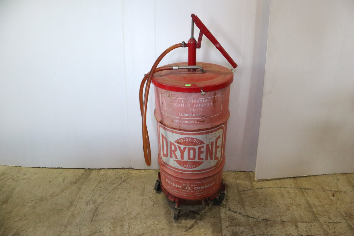 Grease Barrel With Pump