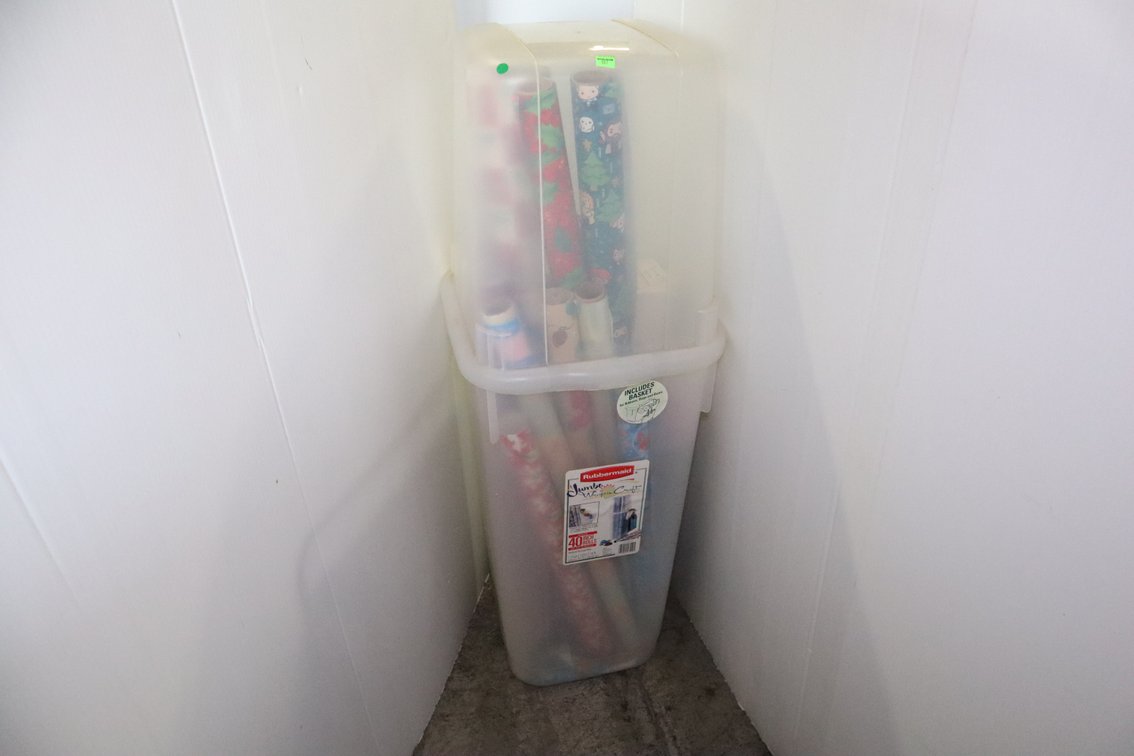Wrapping Paper With Storage Box