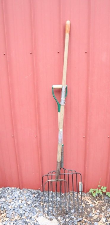 Mulching Fork and Pitchfork