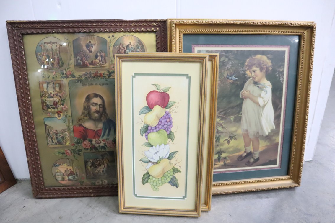 Group of Framed Pictures