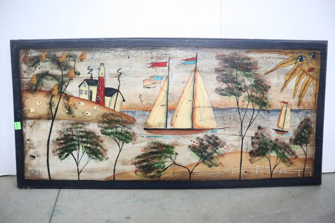 Wooden Painting