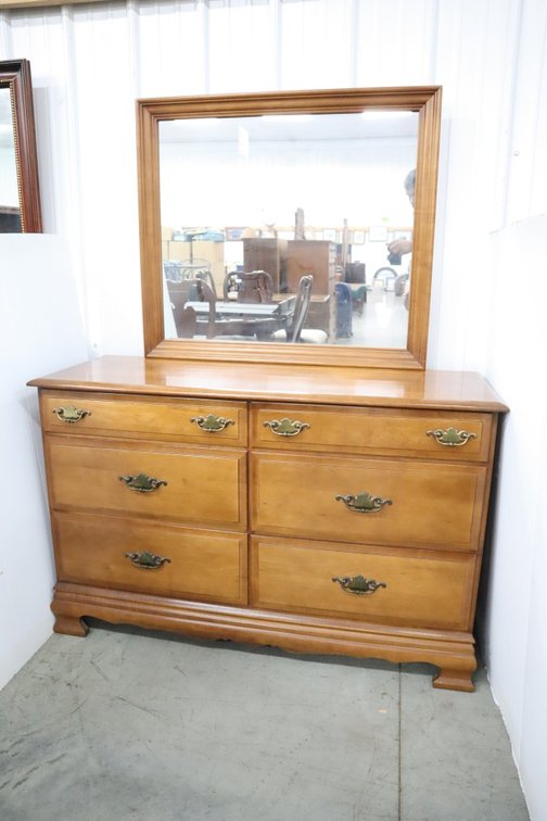 Mirrored Dresser