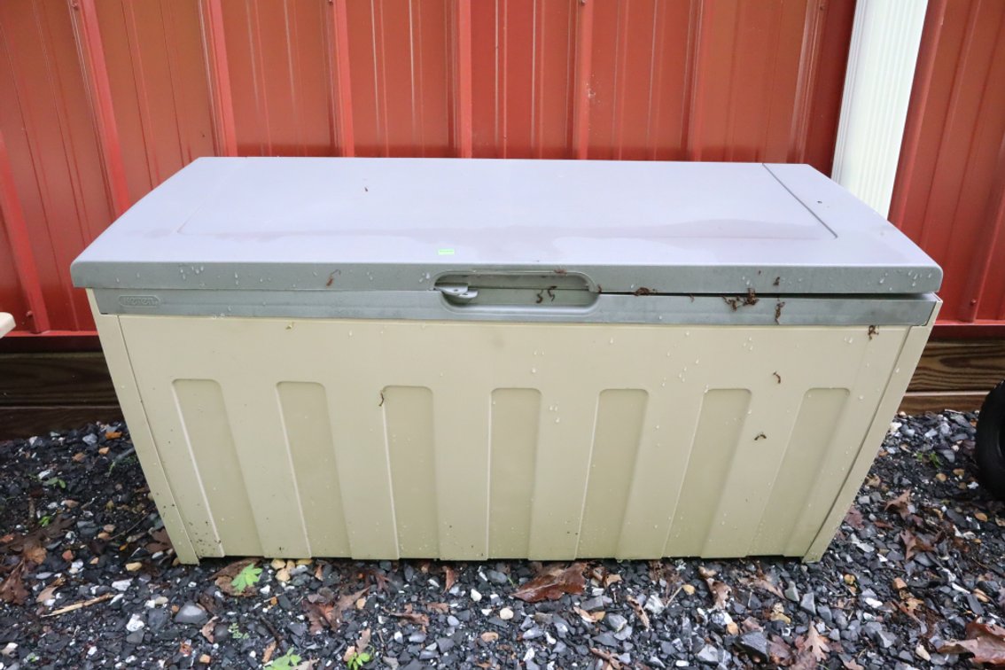Outdoor Plastic Storage Chest