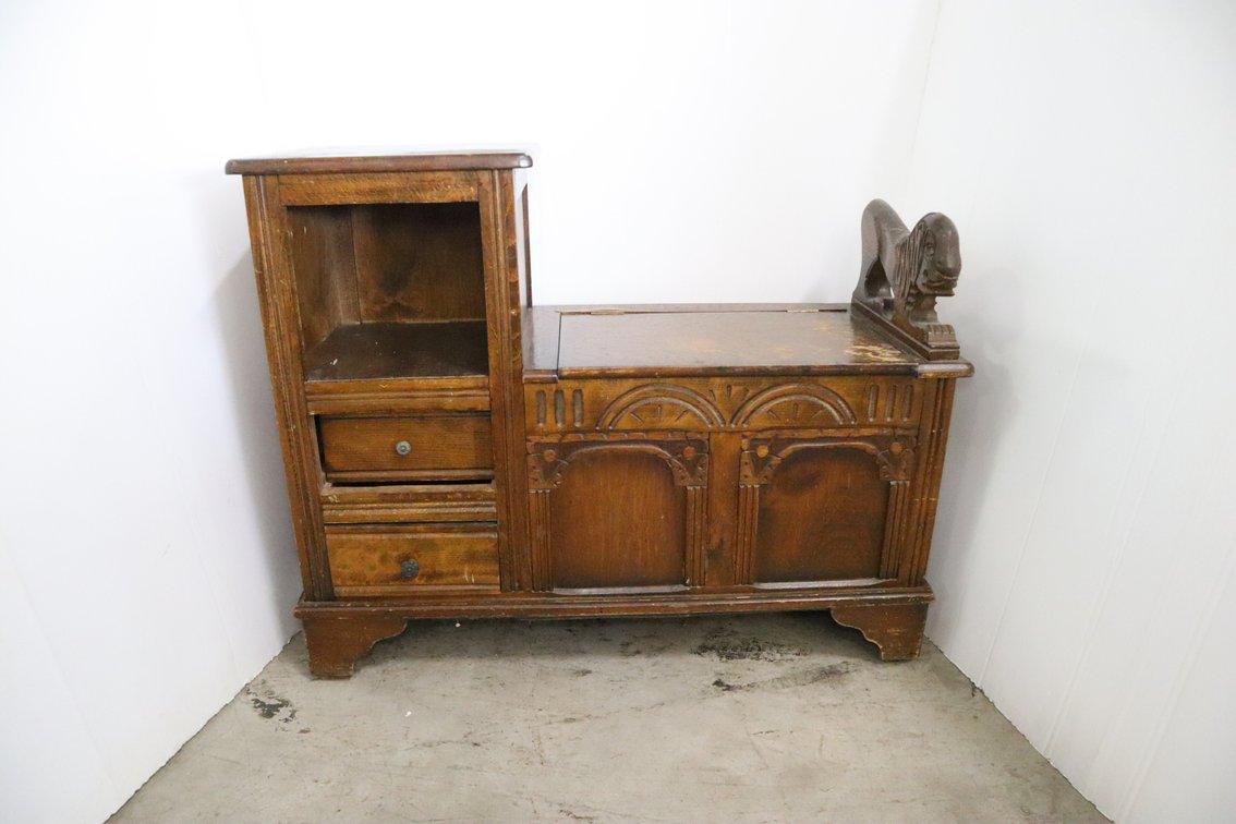 Vintage Style Phone Table