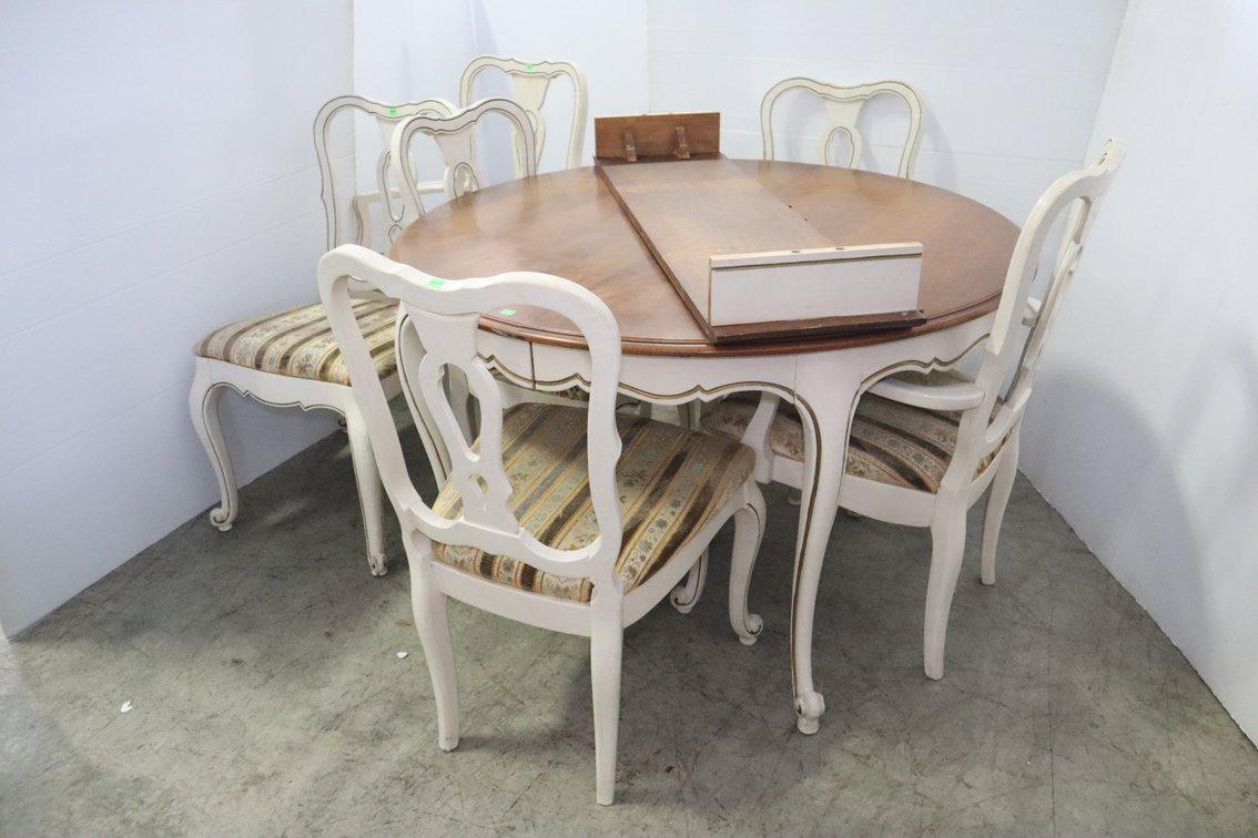 Dining Table and Six Chairs