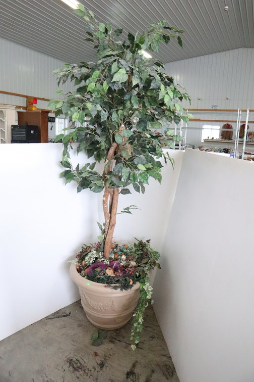 Artificial Tree and Planter