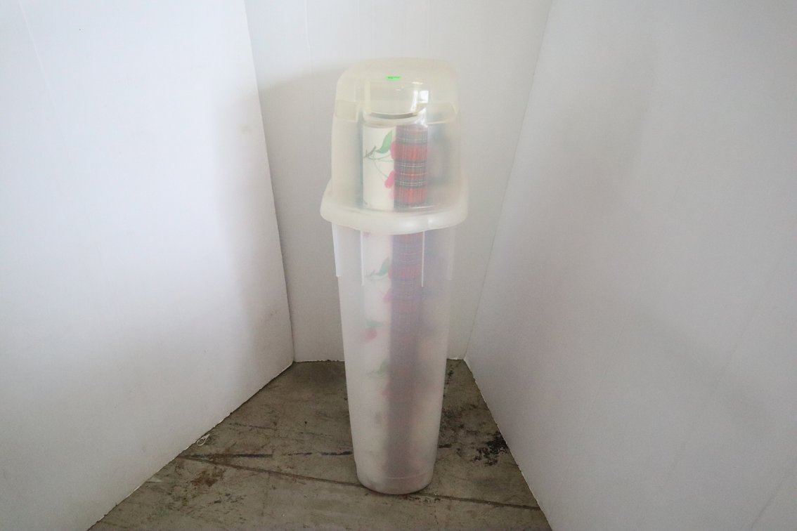 Wrapping Paper With Storage Container