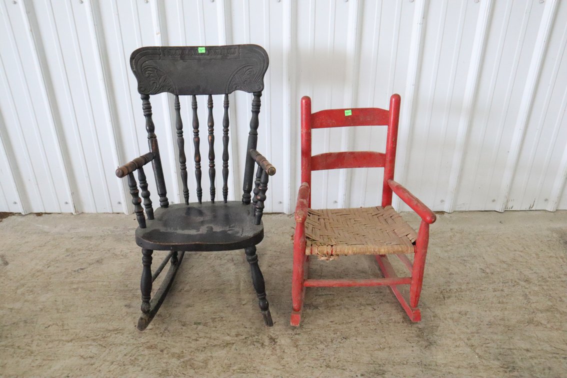 Vintage Child's Rocking Chairs