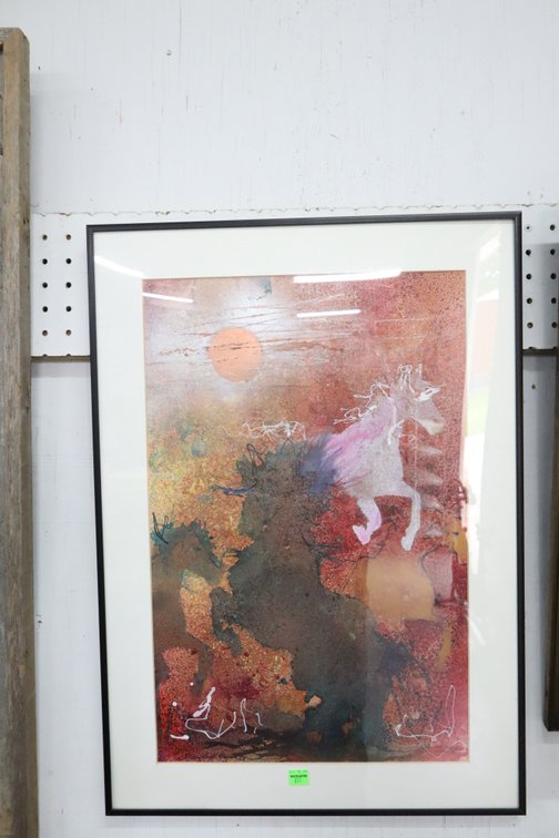 Framed Horse Art