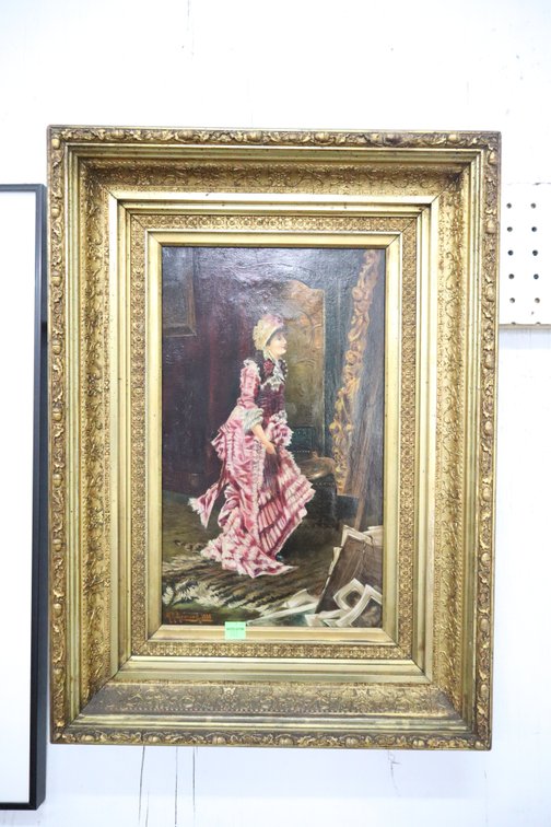 Framed Canvas Painting