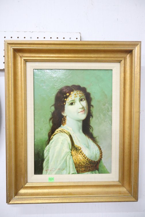 Framed Canvas Painting