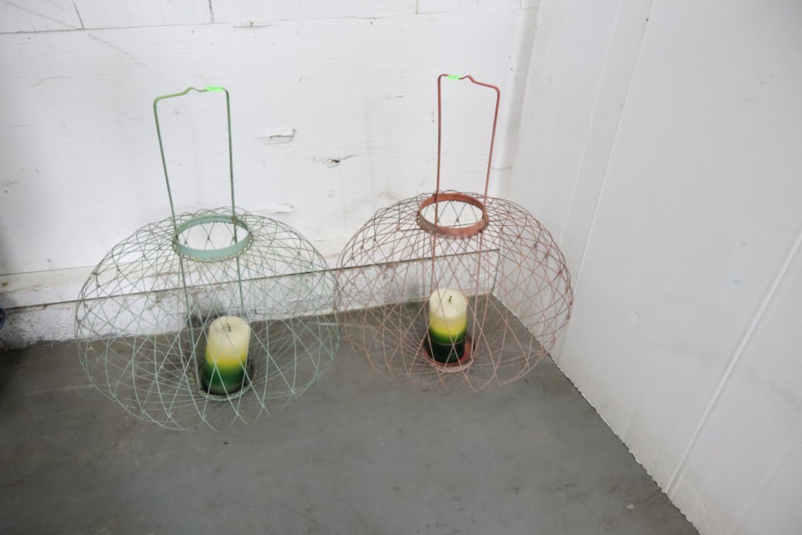 Pair of Hanging Candle Holders