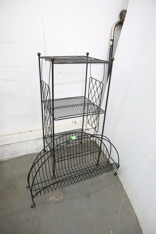 Wire Basket and Stand