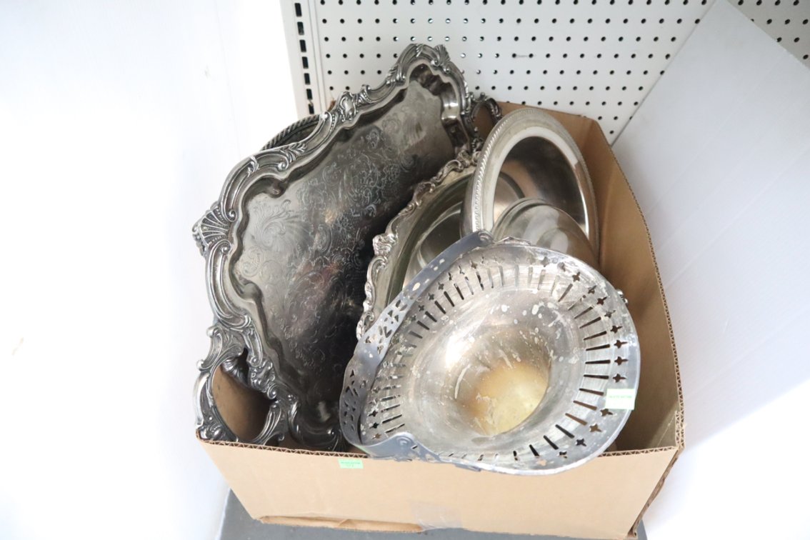 Silver Plated Dishes