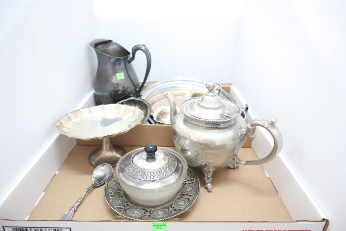 Silver Plated Dishes