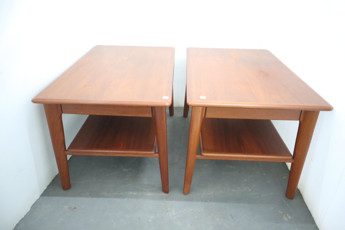 Pair of Single Drawer End Tables