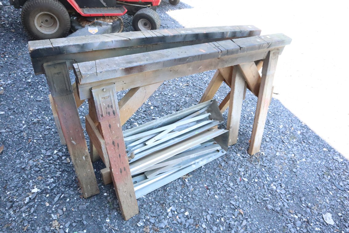 2 Sets of Saw Horses