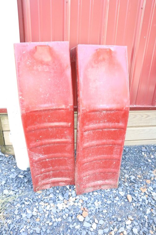 Pair of Metal Car Ramps