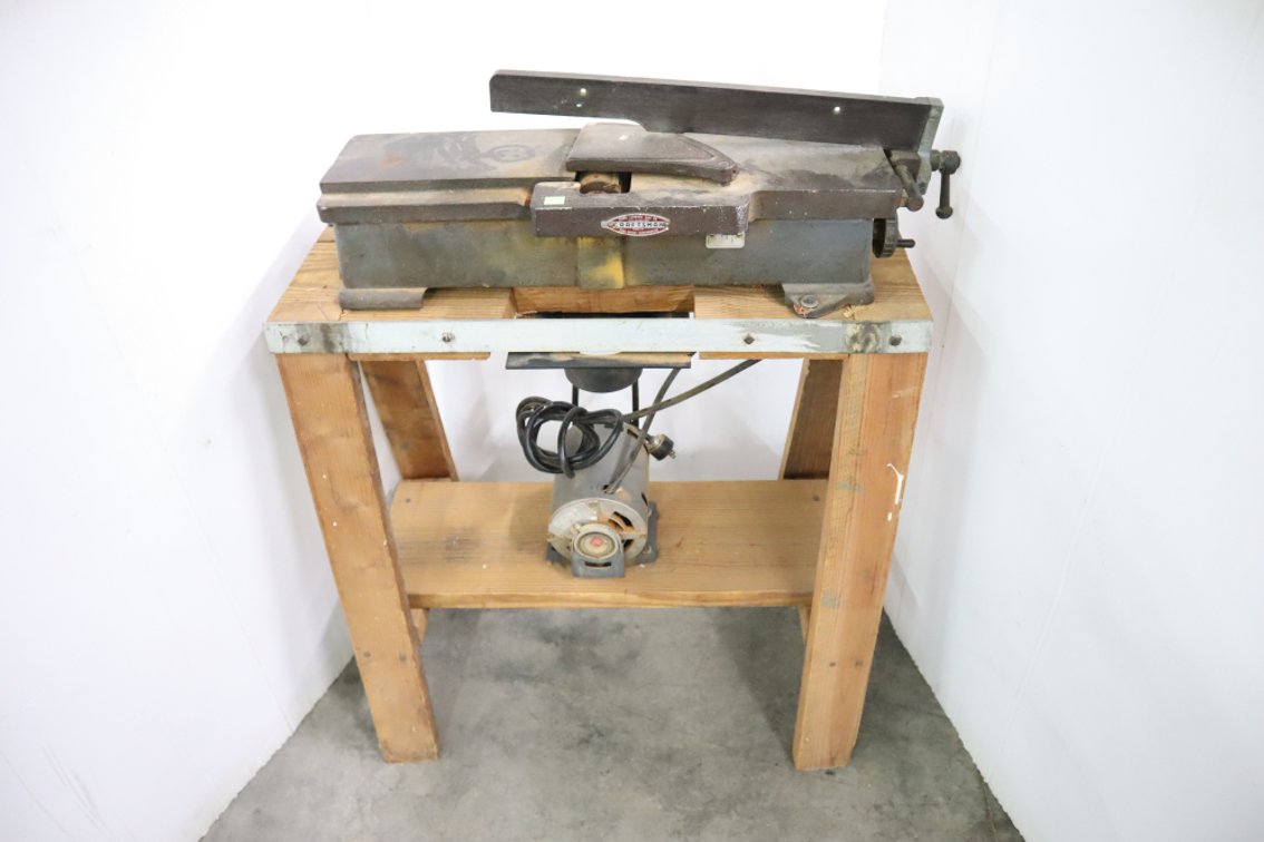 Craftsman Jointer Mounted On Stand