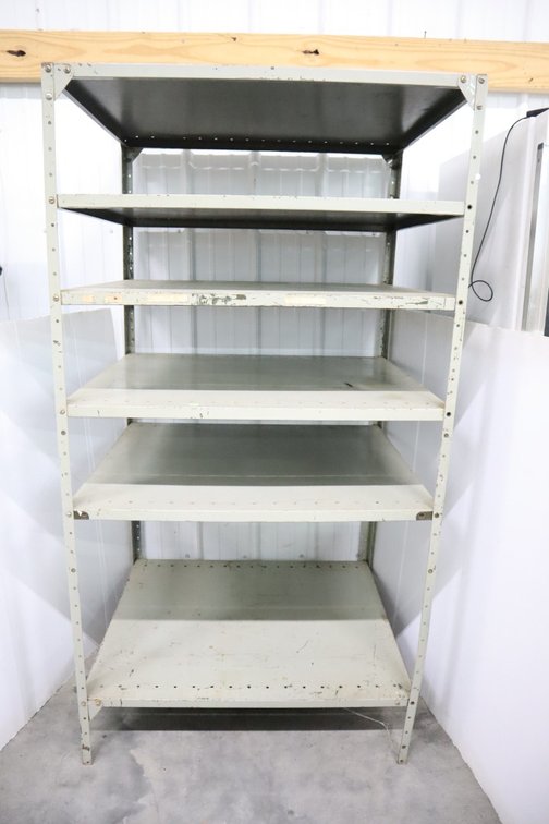 Metal Shelf, (Needs Bracing)