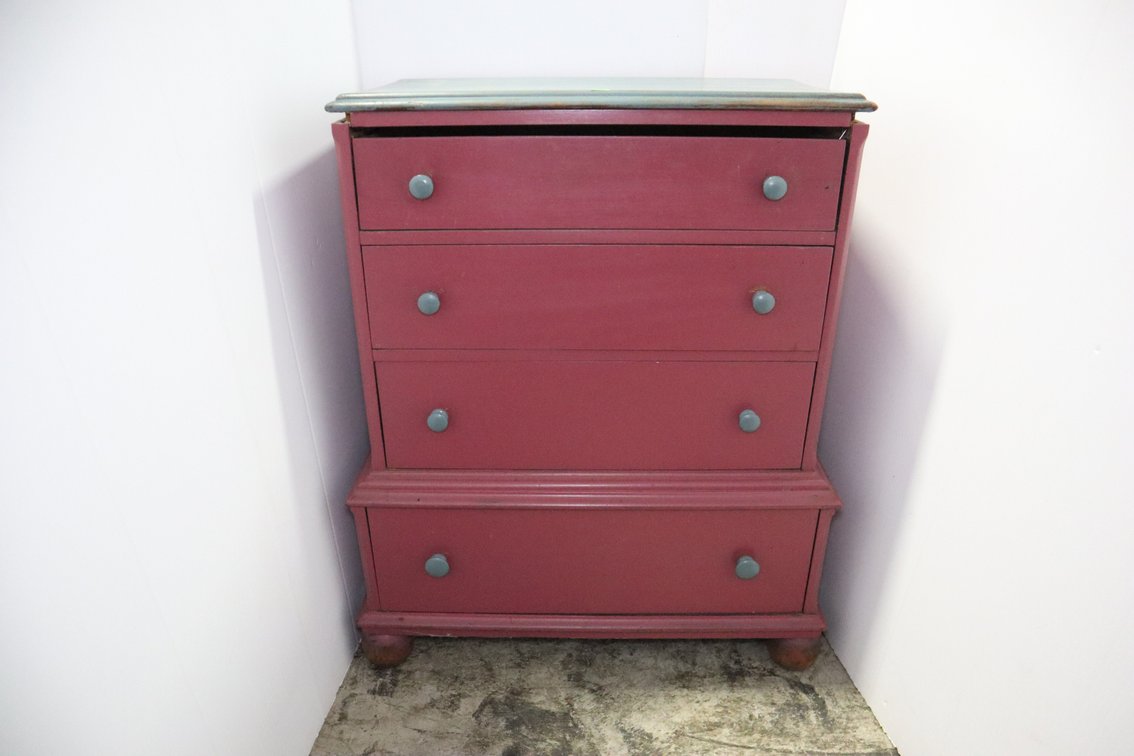 Chest On Chest Style Side Cabinet