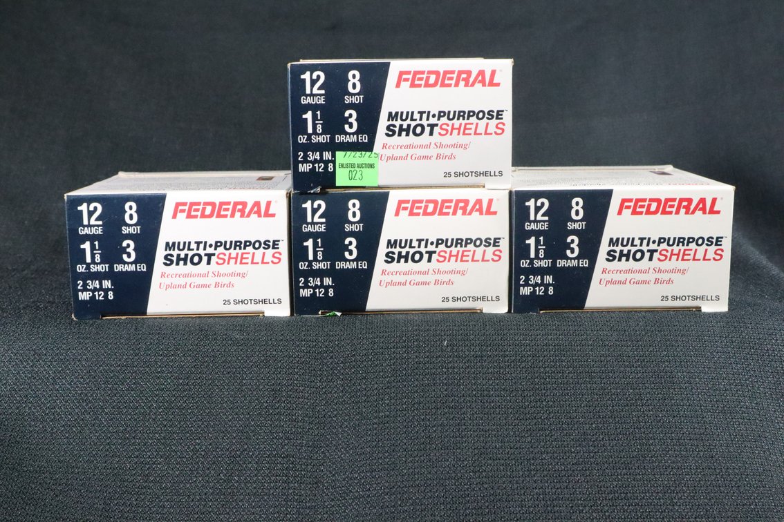 12 Gauge, 100 Rounds