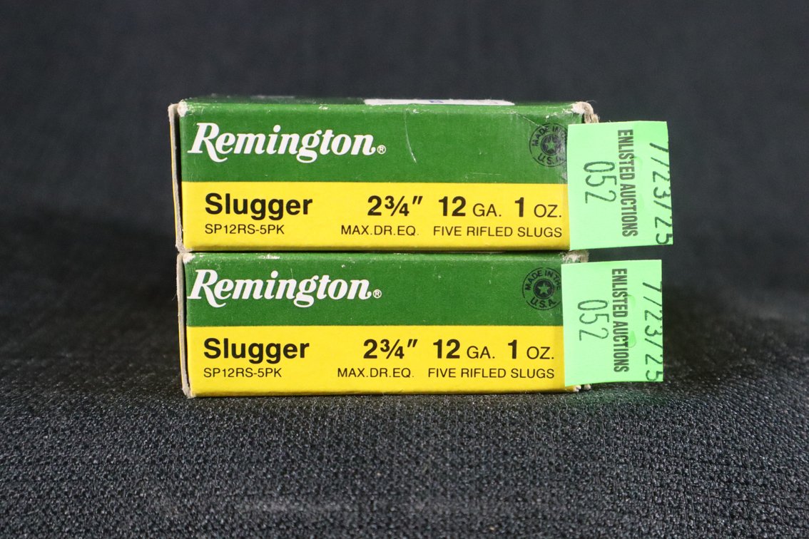 12 Gauge Slugger, 10 Rounds