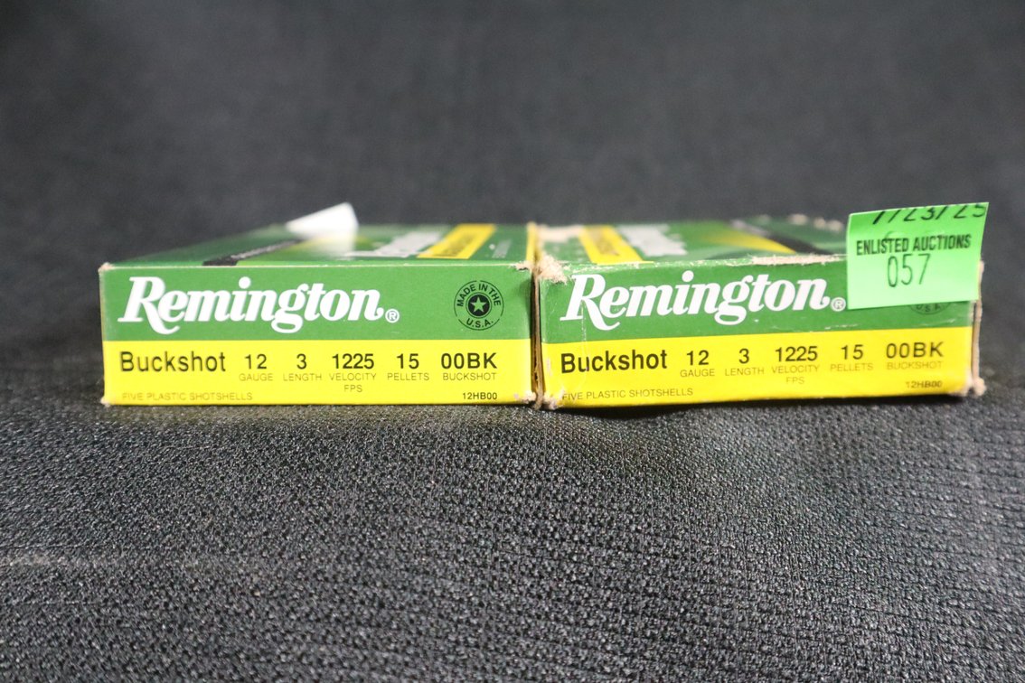 12 Gauge Buckshot, 10 Rounds
