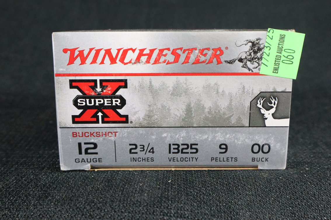 12 Gauge Buckshot, 15 Rounds
