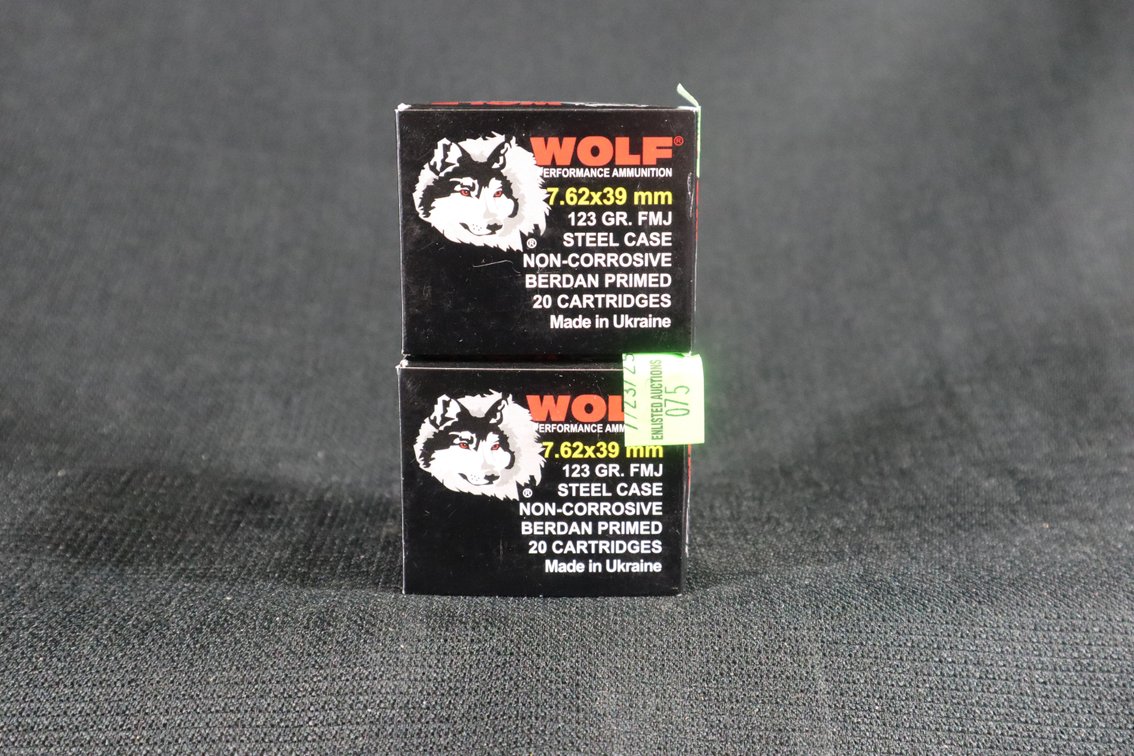 7.62 X39 mm, 40 Rounds