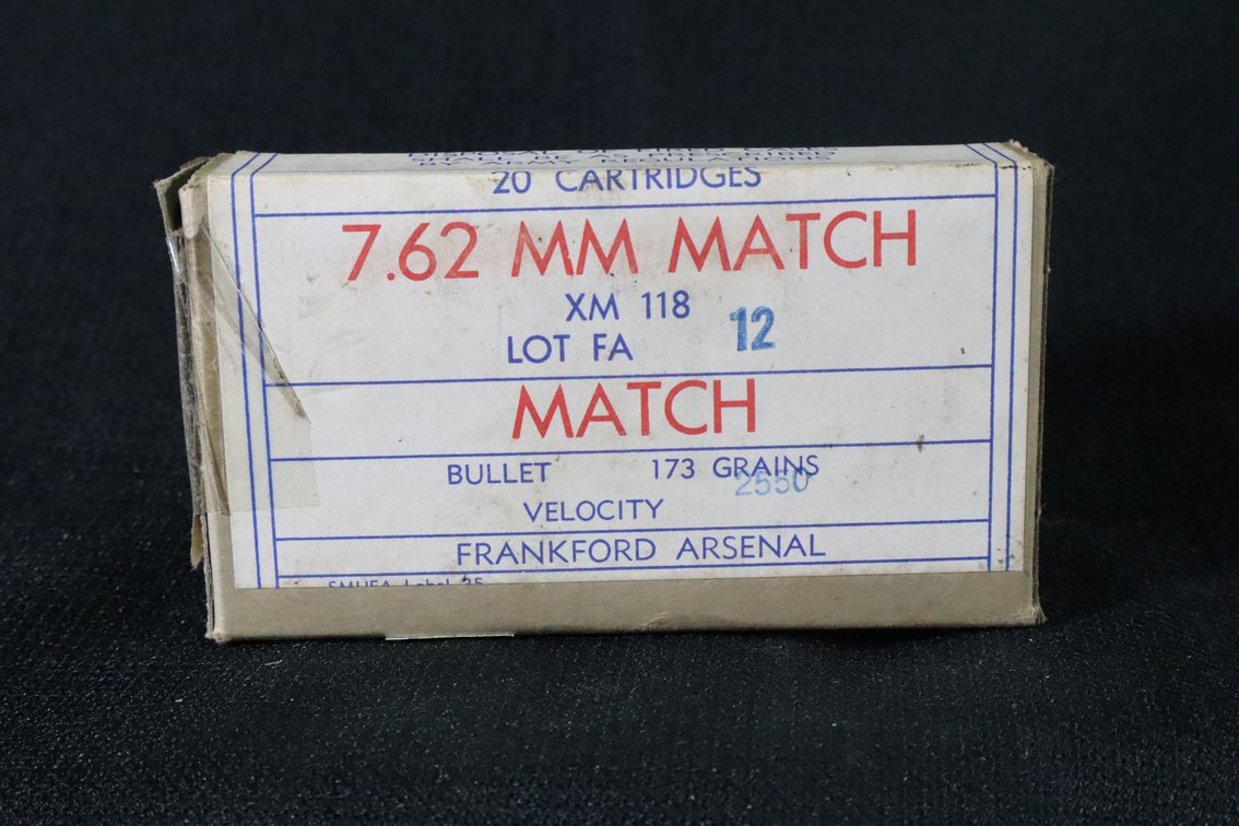 7.62 mm Match, 40 Rounds