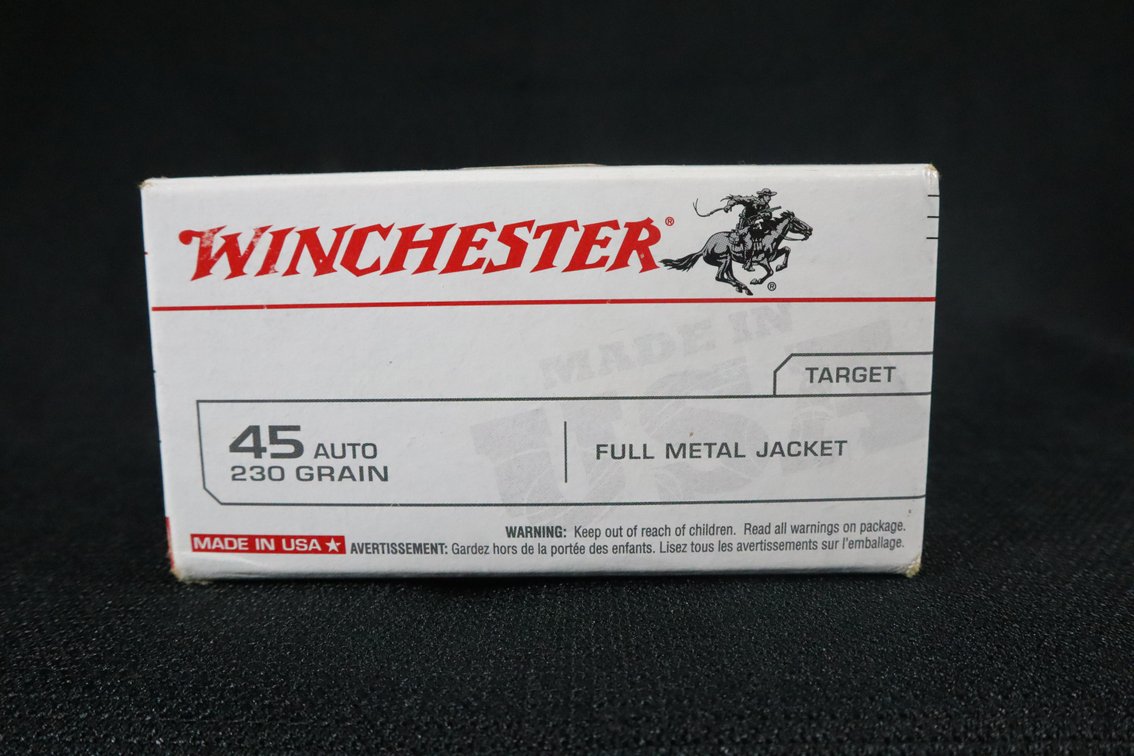 45 Auto, 100 Rounds