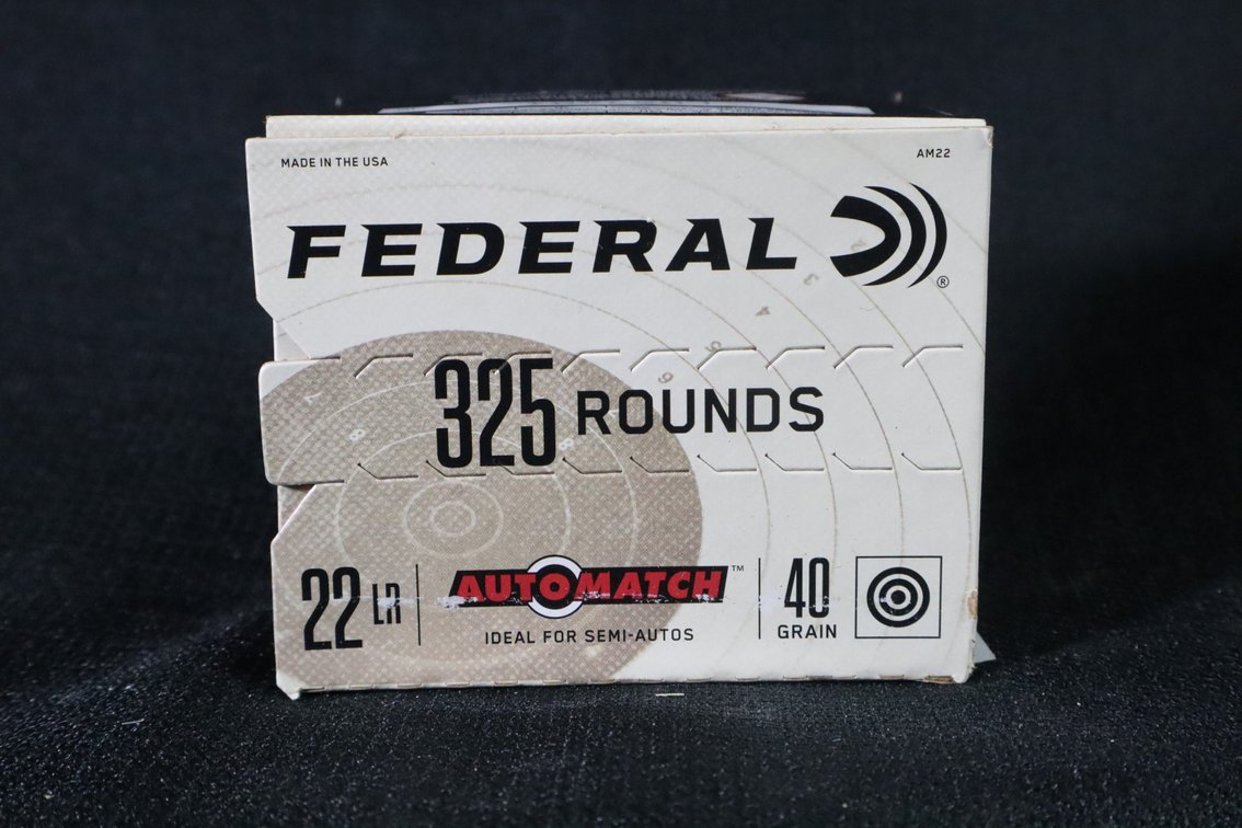 22 Lr, 325 Rounds