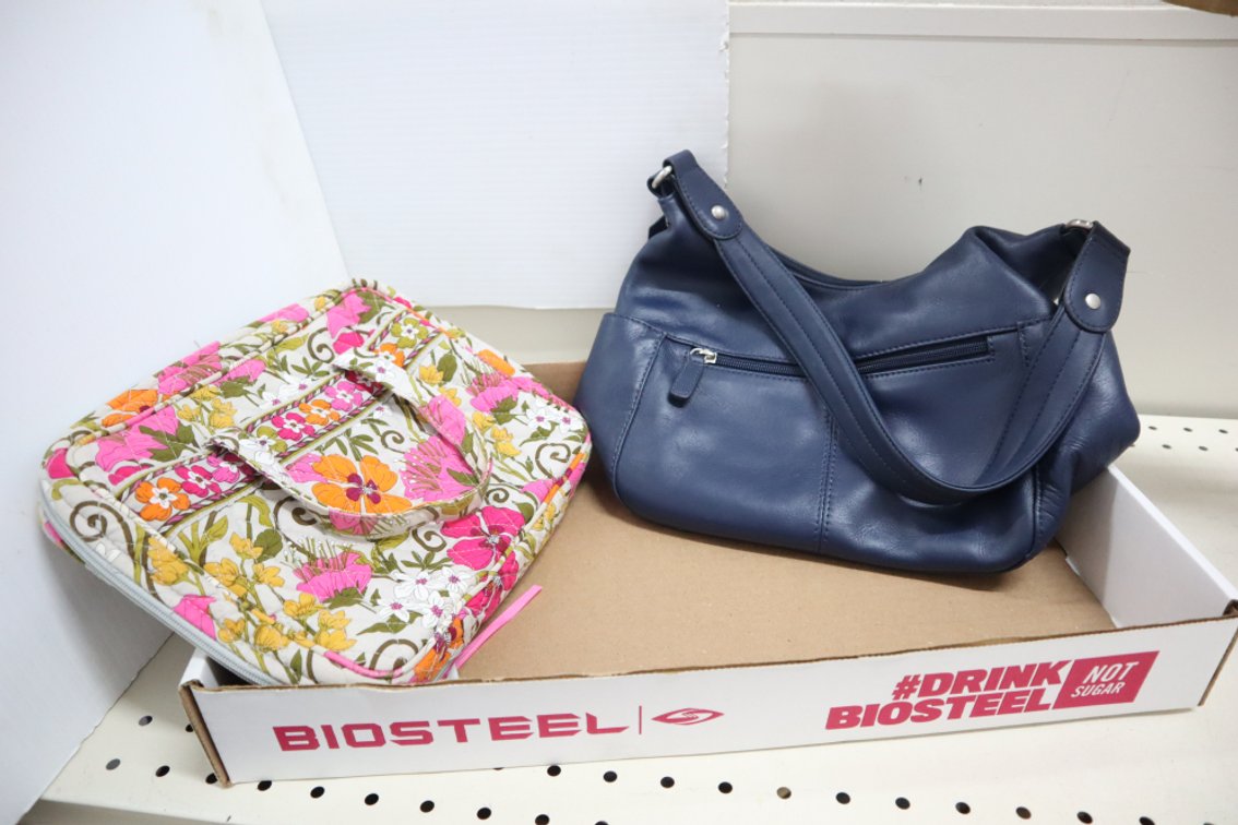 Leather Purse and Vera Bradley Bible Case