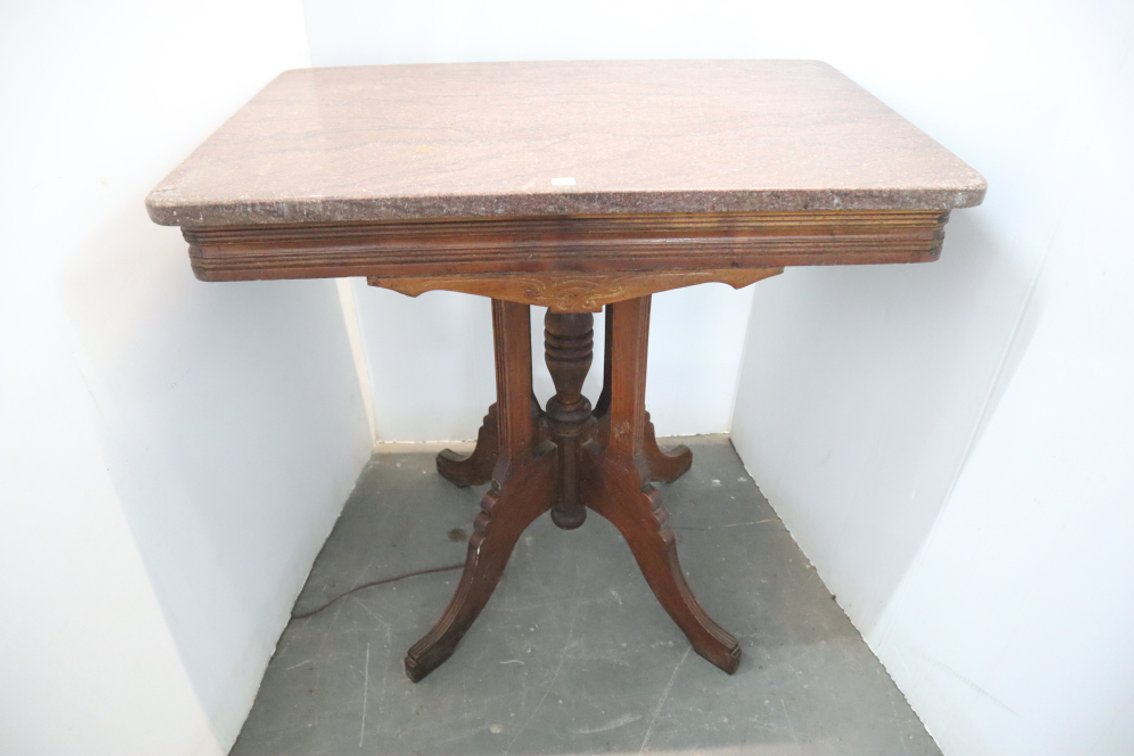 Marble Top Table