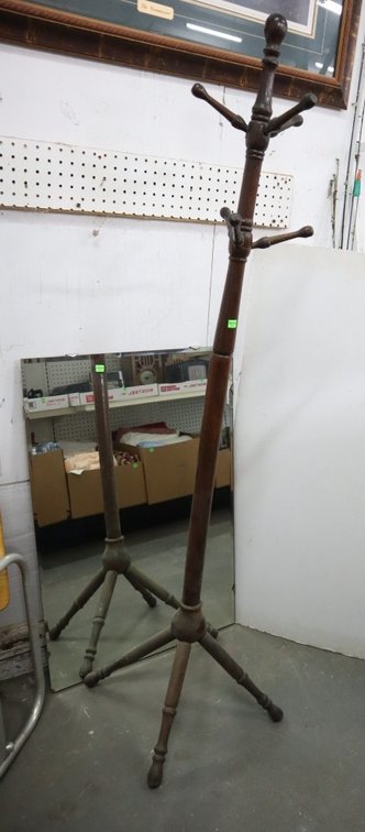 Mirror and Hall Tree