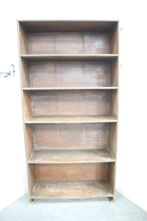 Pressboard Bookshelf, Bottom Is Damaged