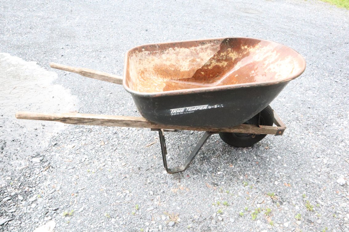 Steel Tub Wheelbarrow