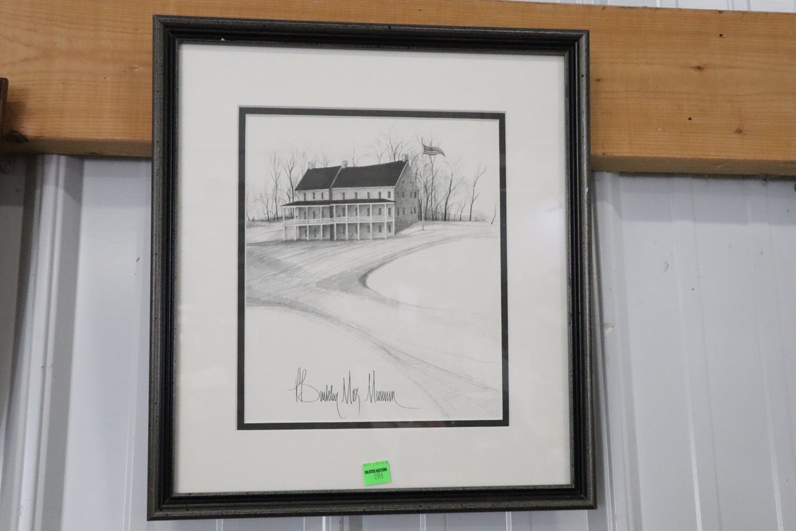 P Buckley Moss Museum Framed Print