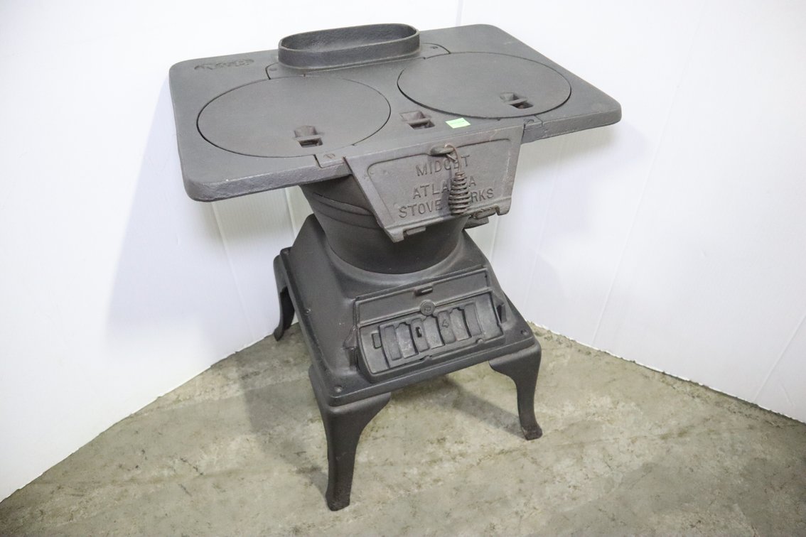 Midget Atlanta Stove Works Cast Iron Stove