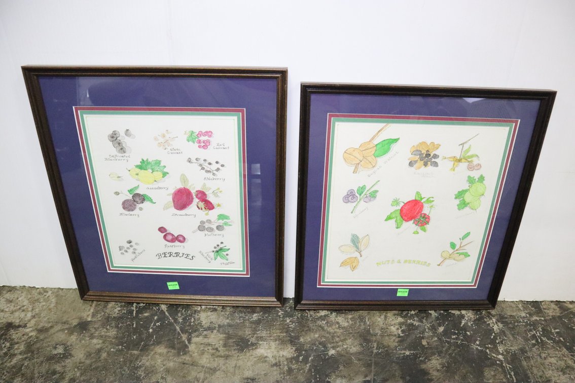 Water Color and Ink Kitchen Art