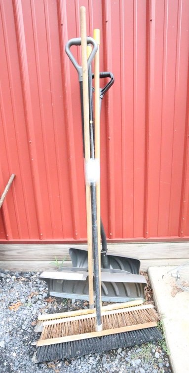 Snow Shovels and Push Brooms