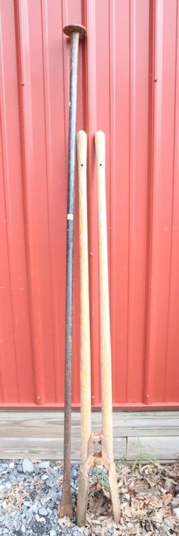 Digging Iron and Post Hole Digger