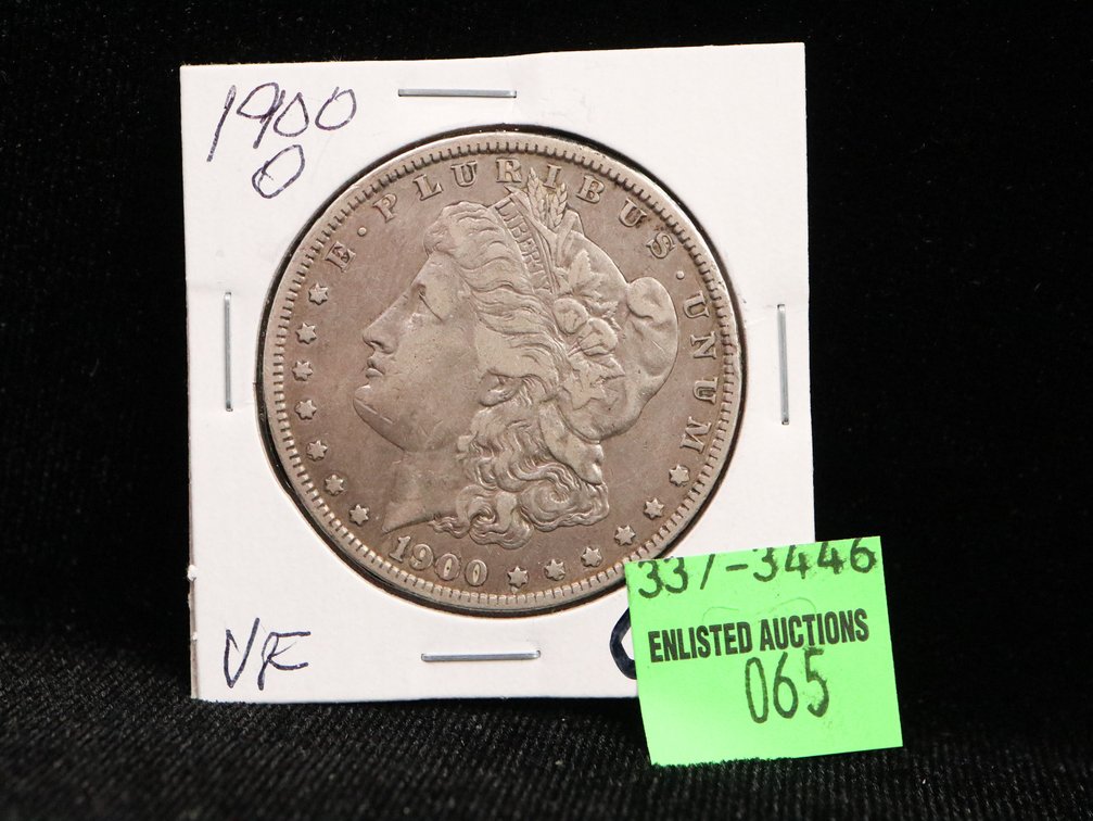 1900 O Morgan Dollar. VF