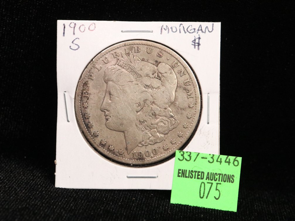 1900 S Morgan Dollar. VG. Better Date