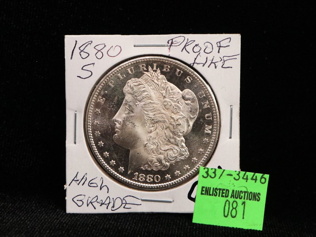 1880 S Morgan Dollar Proof - High Grade