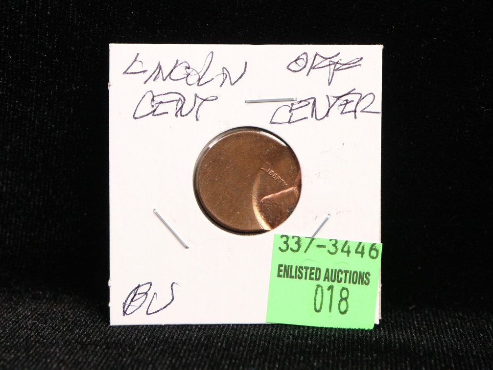 No Date Off Center Cent