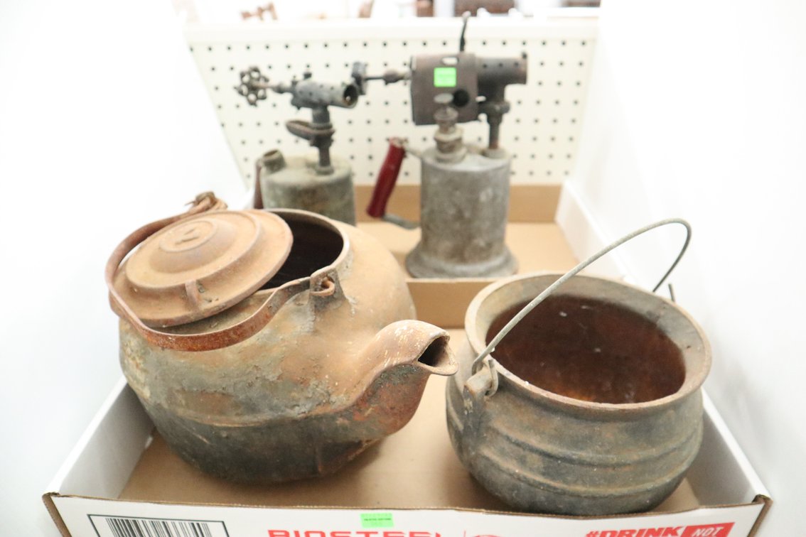 Blow Torches and Cast Iron Kettles