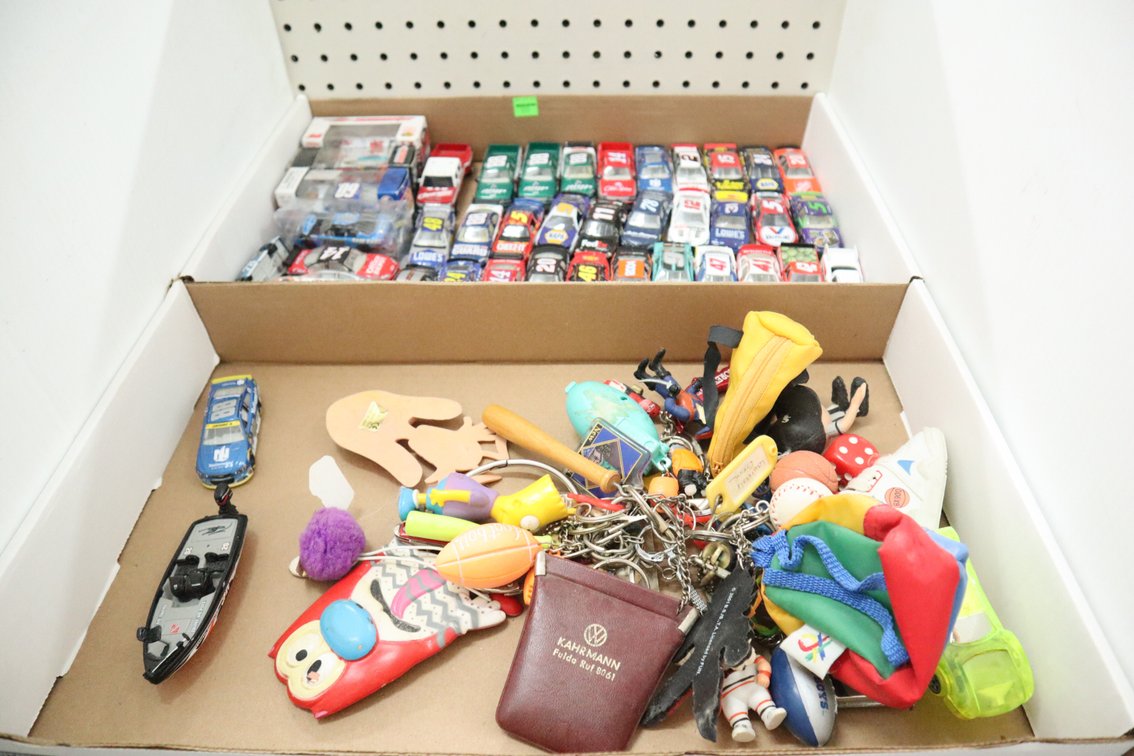 Collectible Race Cars, Keychain Collection